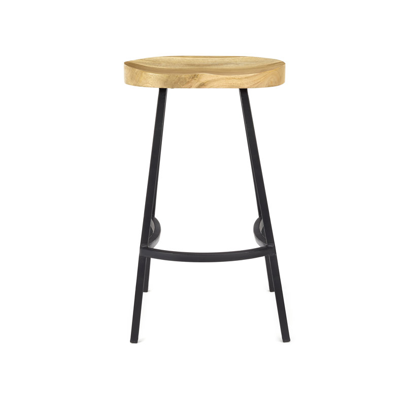 Kamas Counter Stool with Metal Frame
