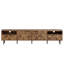 Console média Mid-Century avec beaucoup de rangement