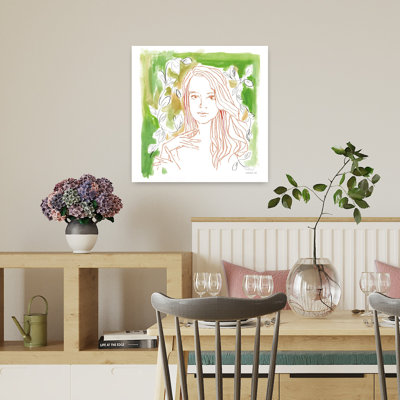 «Ethereal Youth», art abstrait paysage fantaisiste éthéré