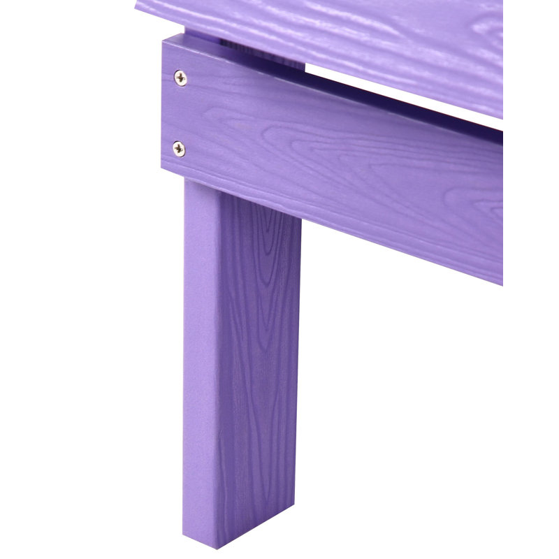 Adirondack Outdoor Adirondack Chair, Purple