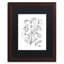 « simple fleur doodle », impression sur toile encadrée-19607757-19607759-70583038