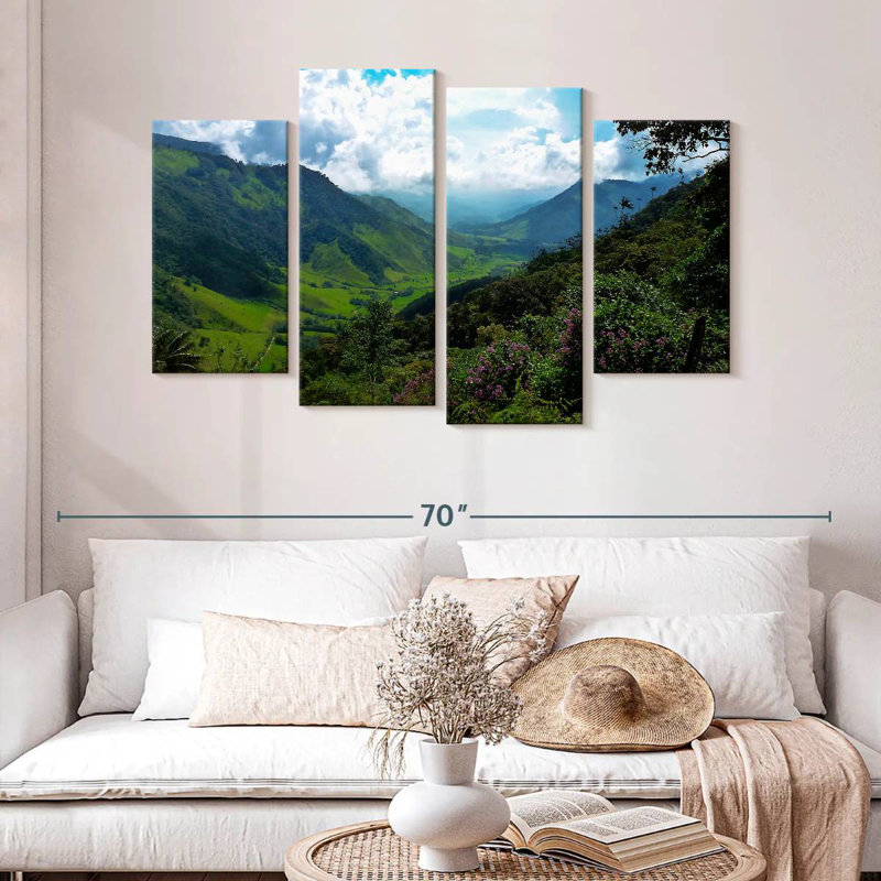 Scenic Mountain View, H 32 po x l 52 po