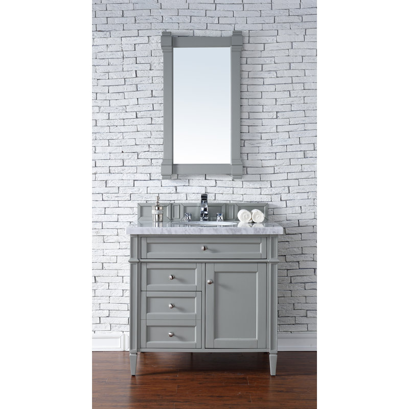 Brittany 36'' W Single Bathroom Vanity Base, Urban Grey