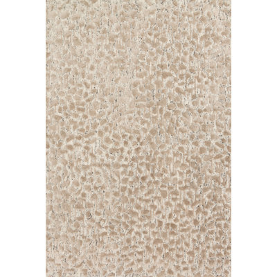 Rusch Abstract Hand-Tufted Beige Area Rug