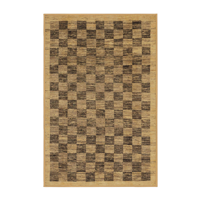 Tapis abstrait moderne 1716, Tapis de couloir 2 pi x 5 pi