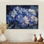 Hortensias sous le clair de lune I - Décoration murale en bois d'hortensias - sur bois de pin naturel-1257731956