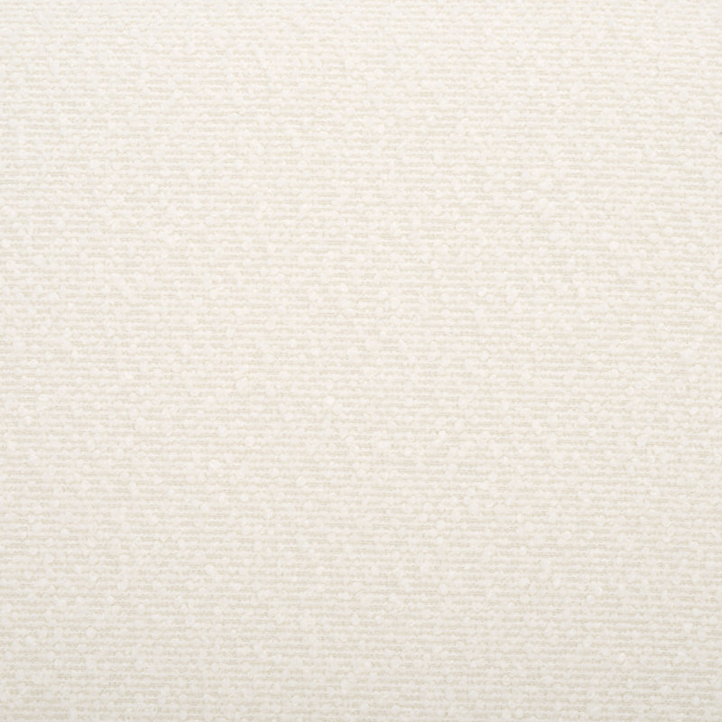 Janeen Boucle And Metal Bench, Ivory, Black