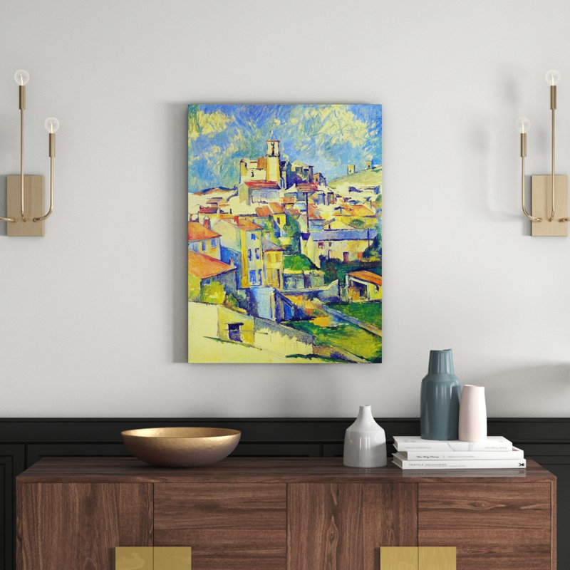 Paul Cezanne - Wrapped Canvas Painting, 80cm H x 60cm W x 1.8cm D