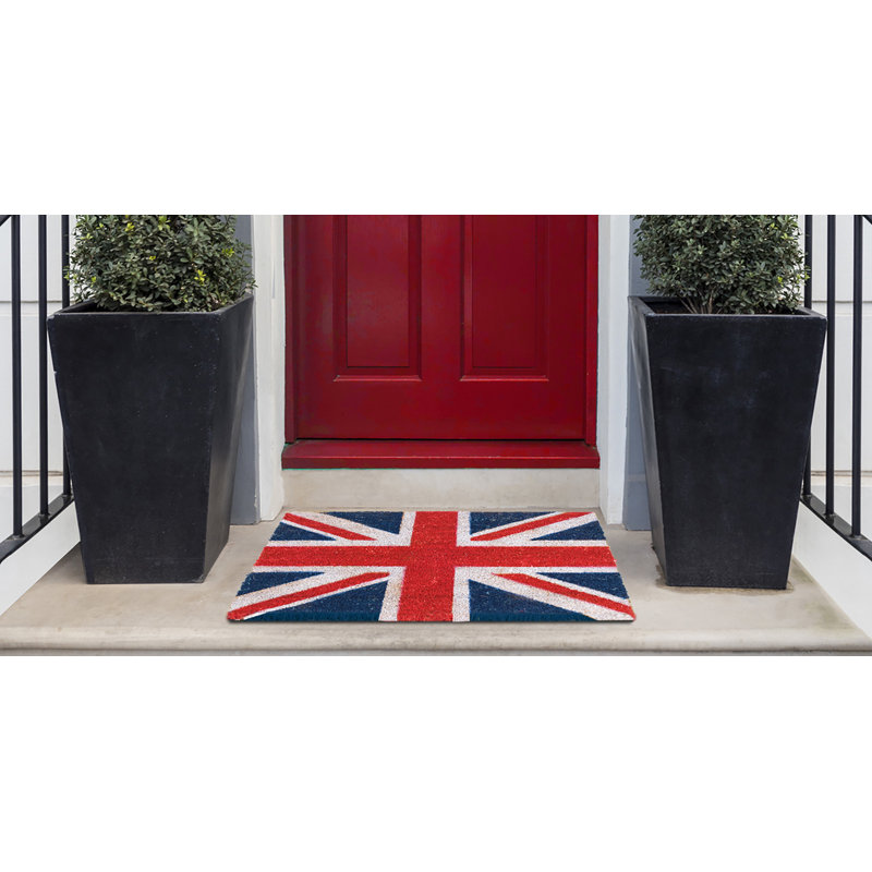 Hindman Union Jack Doormat