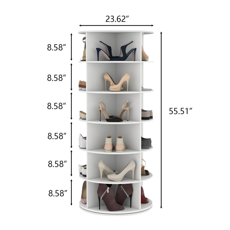 28 paires de rangement pour chaussures, Blanc