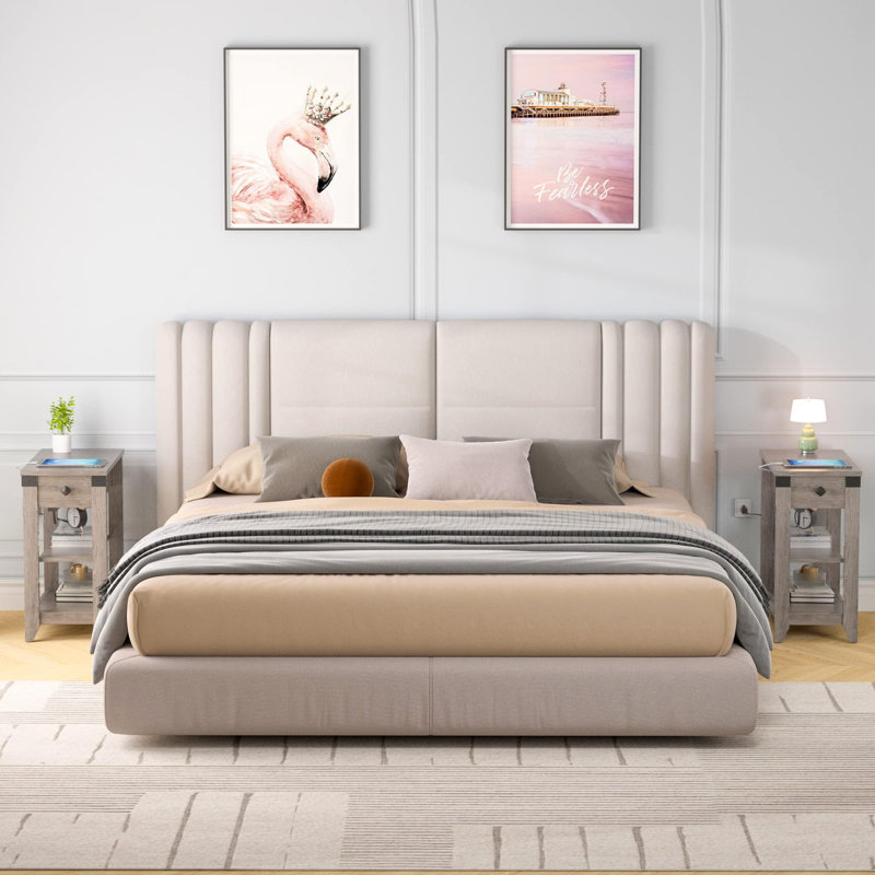 Table de bout Selah, Gris, 1