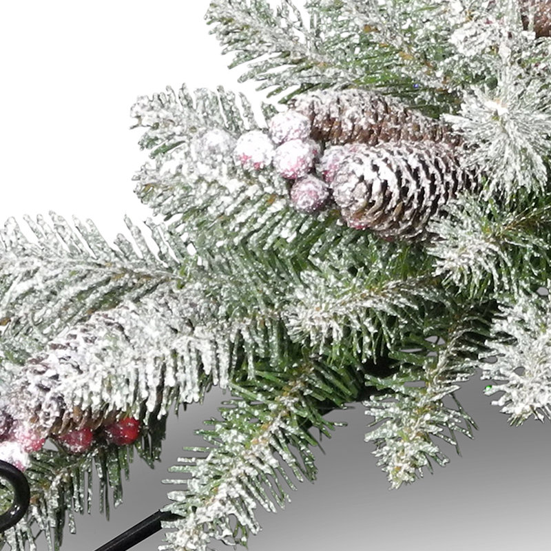 30 in. Dunhill Fir Centerpiece and Candle Holder