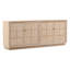 Durrant 87" Wide Sideboard, Light Natural