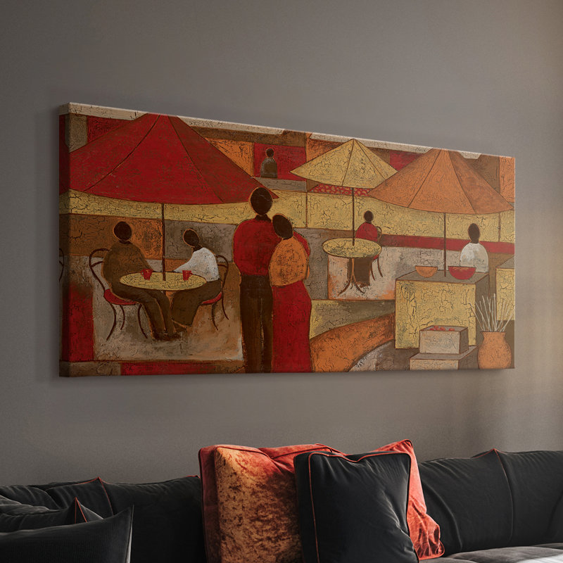 «Lasting Memory II», toile tendue avec châssis - Prêt à être accroché, H 24 po x l 48 po