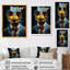 Dino classique classique en costume - dinosaure, art mural-1671756015-1671756002