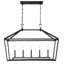 Luminaire suspendu linéaire à 5 lumières pour îlot de cuisine Hastings-637763705-559802596
