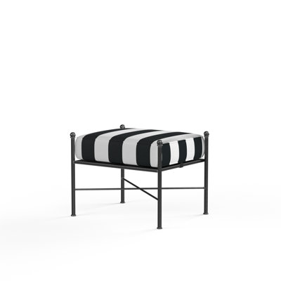 Repose-pieds d'extérieur avec coussin Lucier
