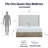 Upholstered Wingback Bed