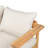 Terassi Outdoor Acacia Wood Loveseat