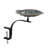 Aspen Leaf Birdbath with Rail Mount Bracket