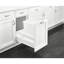Simple blanc 35 pintes Contenant à déchets Tandem-50218733-93603861
