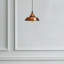 1 - Light Satin Nickel Cone Pendant-87593400