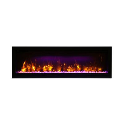 Symmetry 42" Bespoke Electric Fireplace, wifi enabled, 3 speed, bluetooth speaker, mobile app, 5,000btu