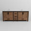 Meuble-lavabo double 84 po Rustwood X P 22 po D, ensemble de comptoir en quartz blanc et robinet-117970847-117970843