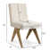 Bilon Solid Back Parsons Chair