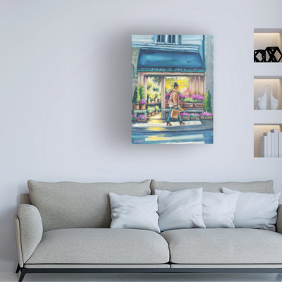 Bolog Marnie Bourque Walking Home Canvas Art