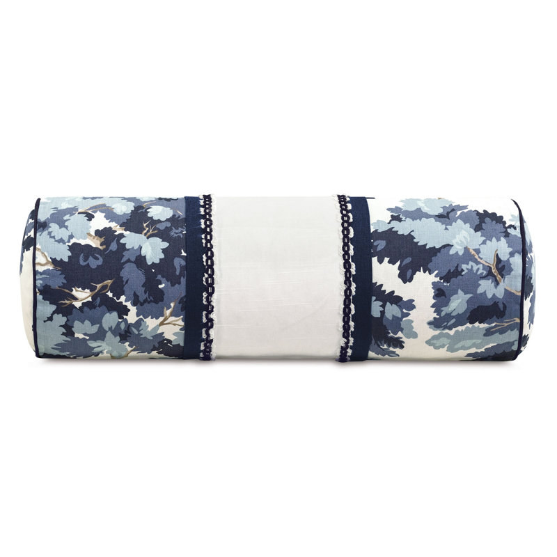 Beatrice Linen Bolster Pillow Cover & Insert
