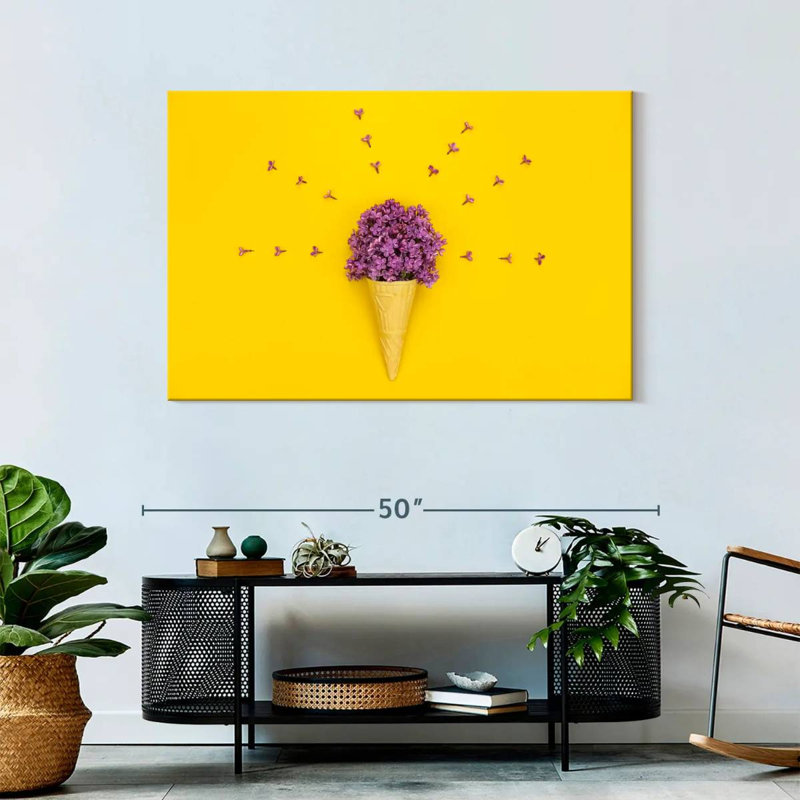 Harnek Lilac Cone, 30" H x 45" W