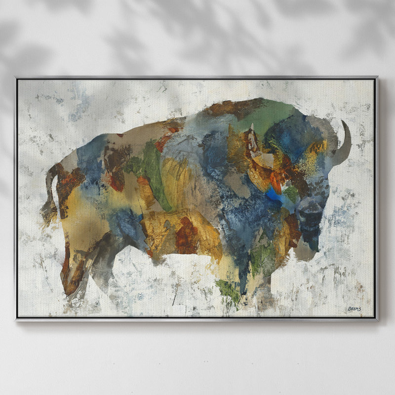 " Plains Icon " Mixed Media and Black and White Photography Print, 25" H x 17" W x 2"D, Silver