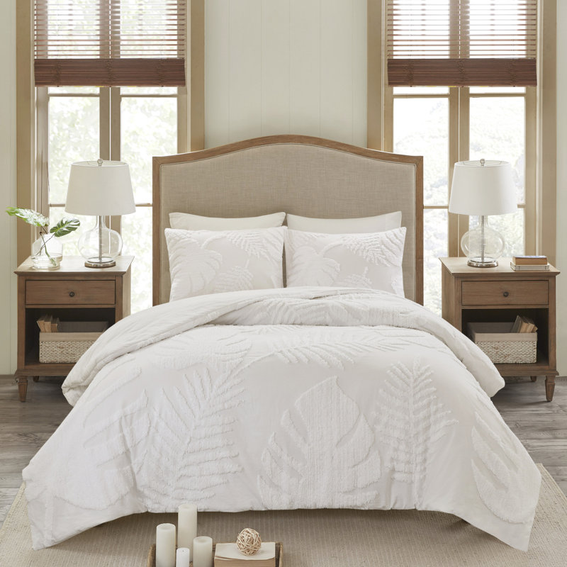 Édredon en coton chenille - très grand / très grand, décoration de chambre à coucher de plage