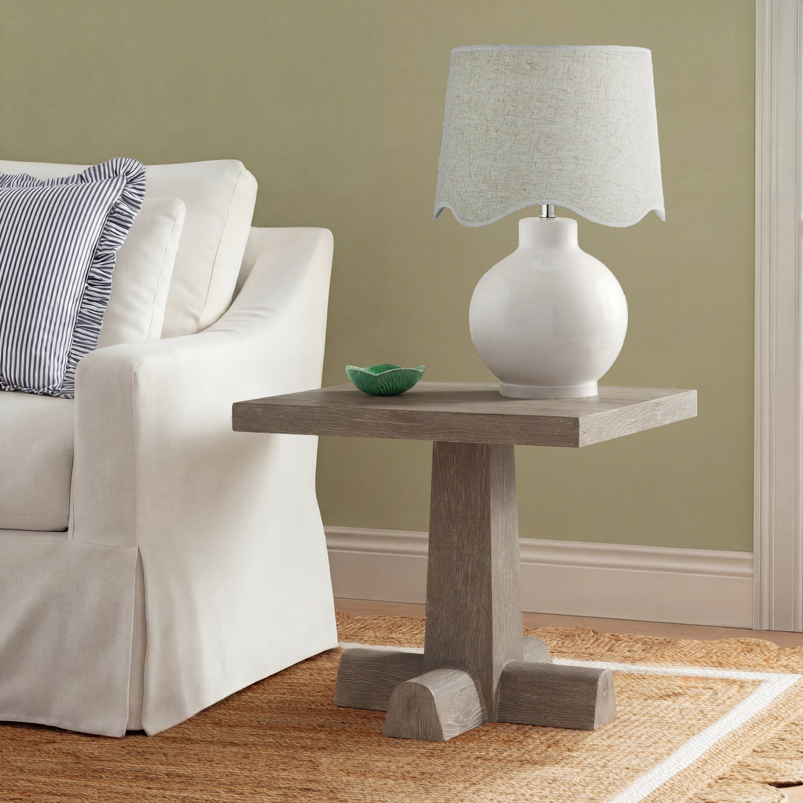 Tribeca 24" Oak End Table