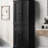 Bathroom Cabinet With Doors And Drawer - Black Adjustable Shelf Ample Space Tall Build-779349637
