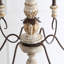 Grand lustre en bois de style champêtre classique et traditionnel à 6 lumières l 31,3 po Marcus