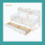 Élégant lit de jour avec rangement - 2 tiroirs et tablette, canapé-lit multifonctionnel? Bibliothèque simple en forme de L-1128976860