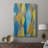 Colorful Cascade I -Custom Wrapped Gallery Cavas