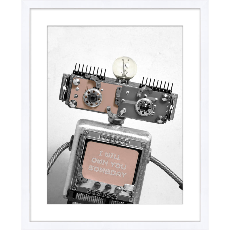 «Robot Take Over 1» par Mat Sanders - Photographie encadrée sur papier