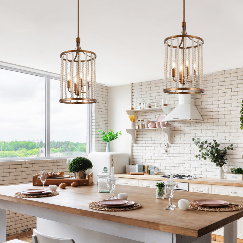 Advith 4 - Light Unique Cylinder Chandelier