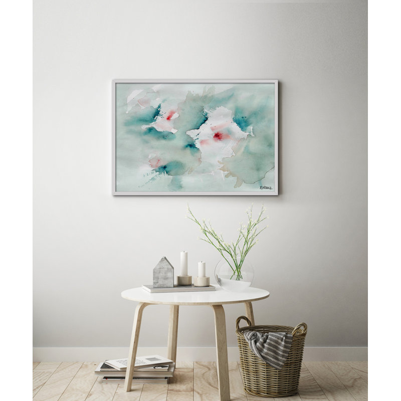 Nature Flor Scetch by Bruno Vázquez - Single Picture Frame Painting, 80cm H x 120cm W x 3cm D