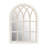 Distressed Solid Wood Arch Mirror-1405248095