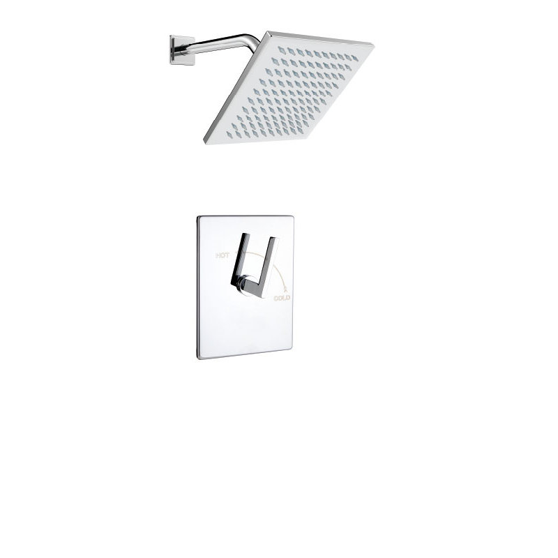Crisp Complete Shower System, Brushed Nickel