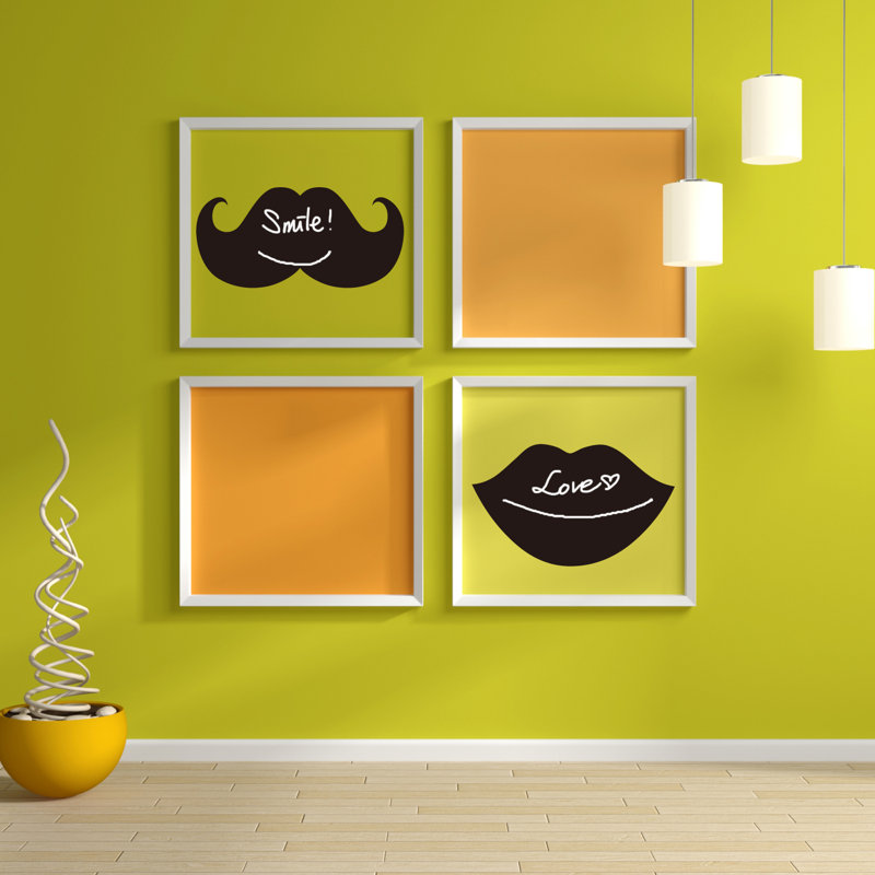 Entertainment Non-Wall Damaging Chalkboard Decals
