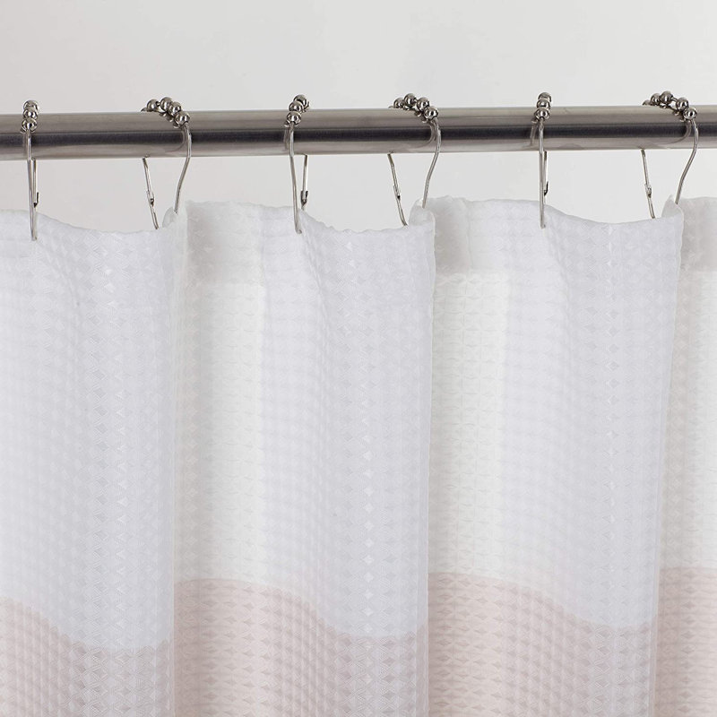Rideau de douche simple, Rosé
