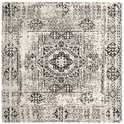 Highworth Oriental Ivory/Black Area Rug