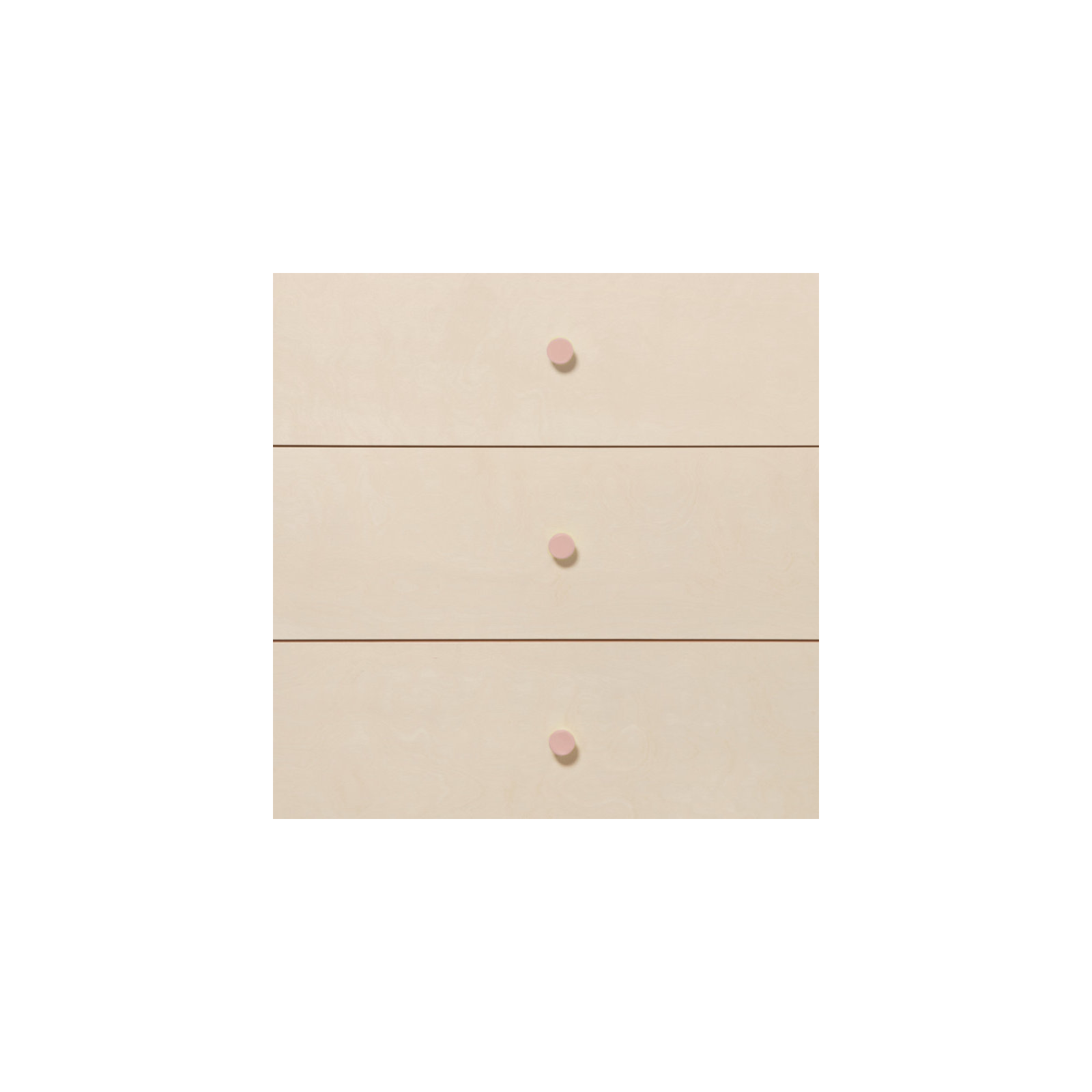 Gelato 1.25" Diameter Mushroom Knob, Petal Pink