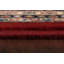 Tapis rouge/brun en laine wheeler Cirro-4240510