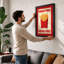 French Fries Poster Retro - Framed Print-1308533136-1308533138